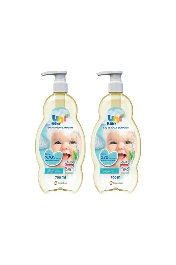 Uni Baby Şampuan 700 Ml 2 Adet - Image 1