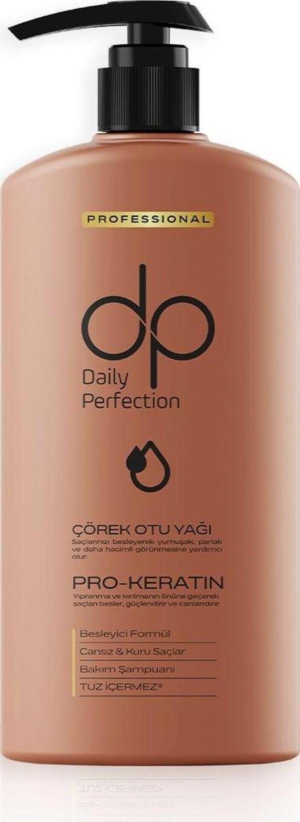 Dp Daily Perfection Şampuan Çörek Otu Yağı 800 Ml - Image 1