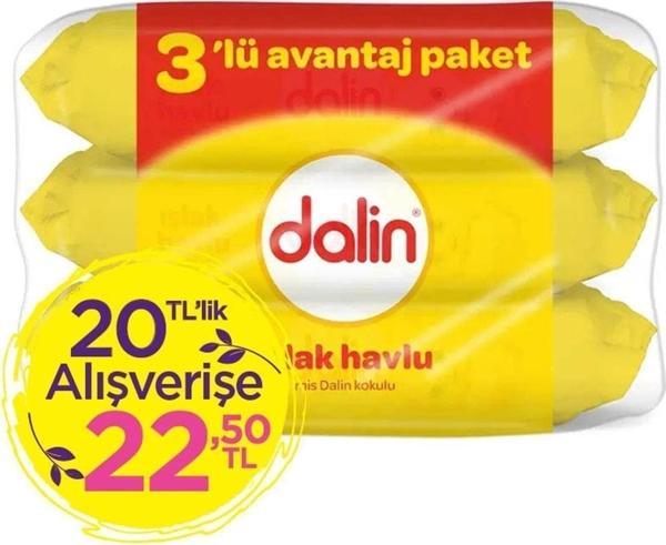 Dalin Klasik Islak Havlu 3X56 Adet - Image 1