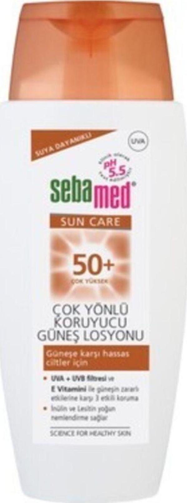 Sebamed Sun Care Suya Dayanıklı Spf 50+ Çok Yönlü Koruyucu Güneş Losyonu 150 Ml - Image 1