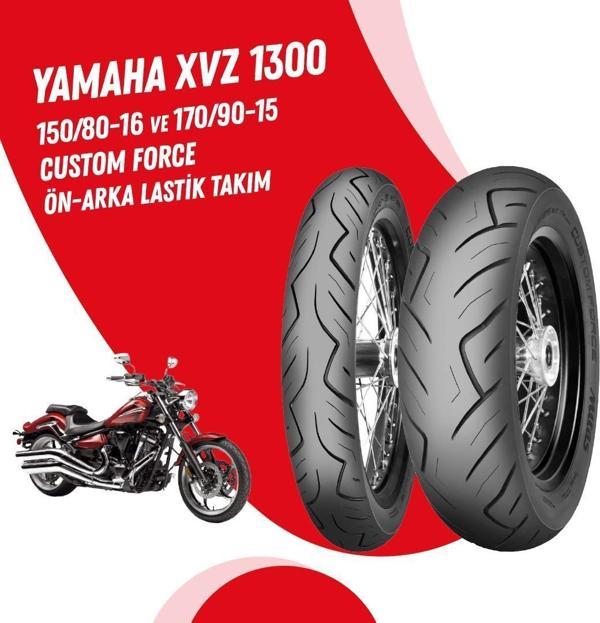 YAMAHA XVZ 1300 MİTAS CUSTOM FORCE LASTİK TAKIMI - Image 1