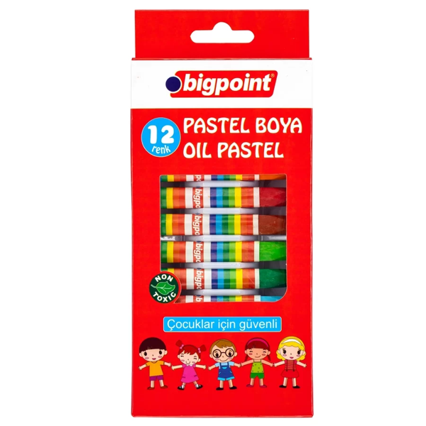 Bigpoint Pastel Boya 12 Renk - Image 1