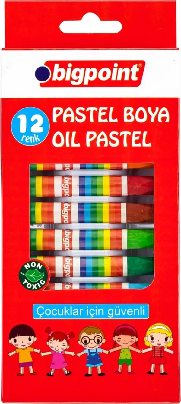 Bigpoint Pastel Boya 12 Renk - Image 1