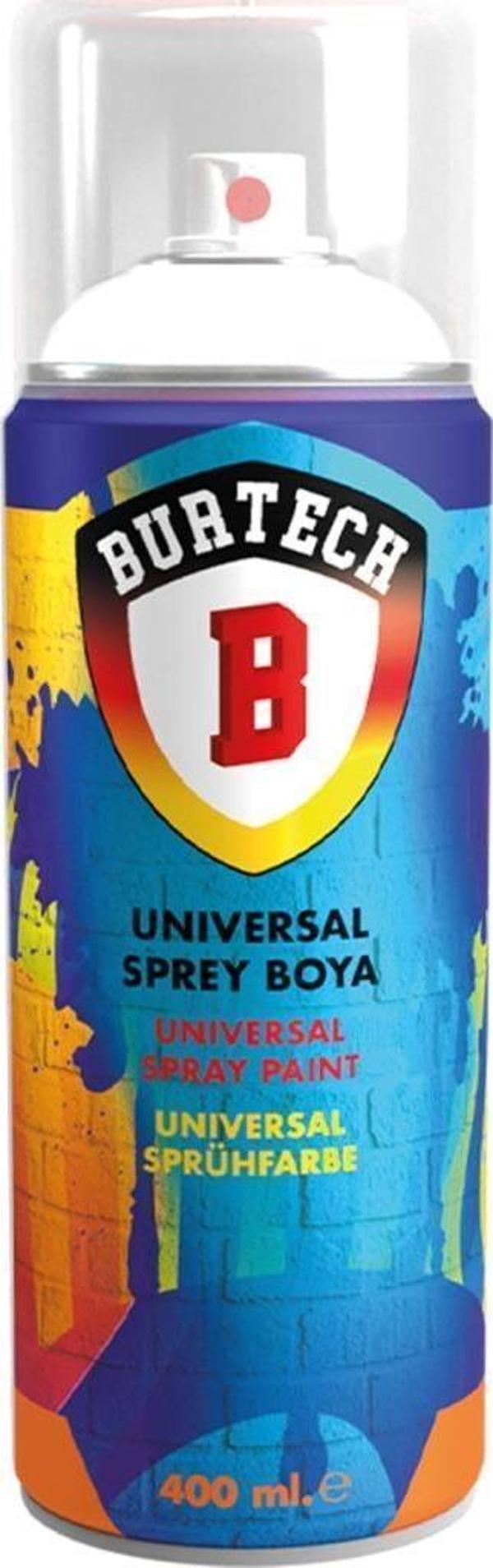 Burtech Sprey Boya 400ml ParlakSiyah - Image 1