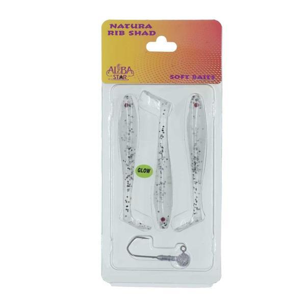 Albastar Natura Rib Shad Sahte Balık 90mm 10 - Image 1