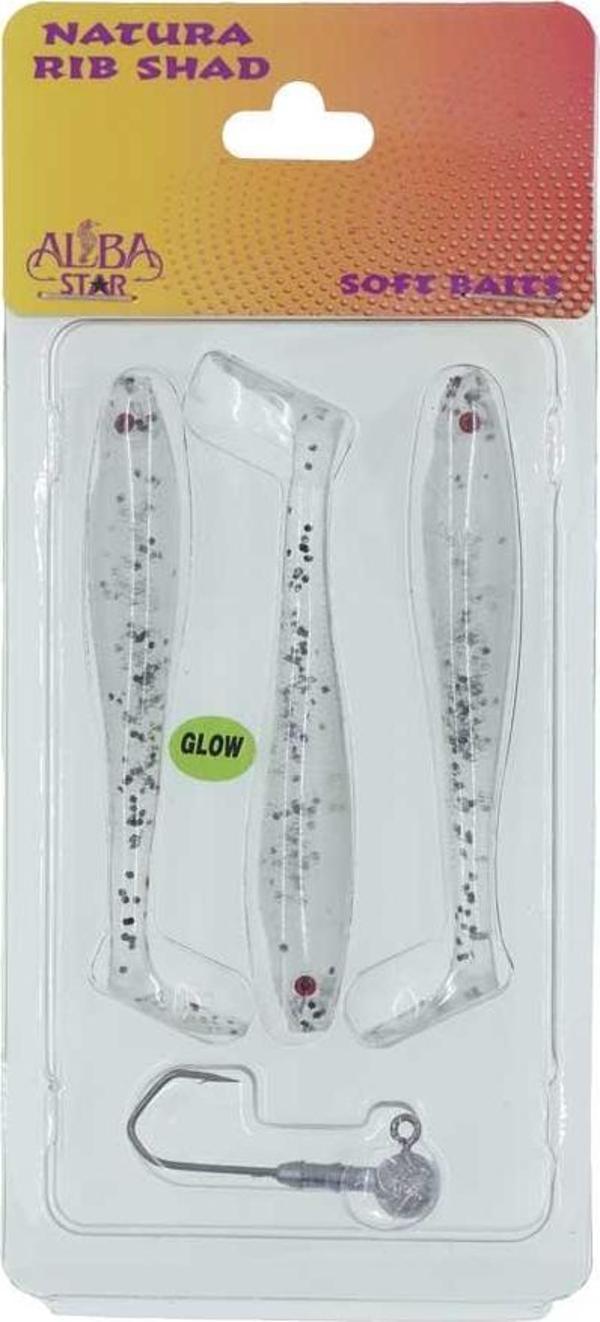 Albastar Natura Rib Shad Sahte Balık 90mm 10 - Image 1