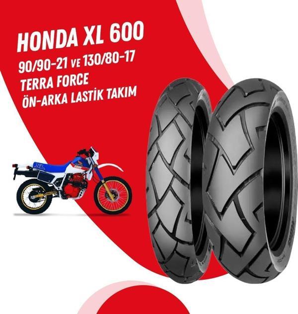 HONDA XL 600 MİTAS TERRA FORCE LASTİK TAKIMI - Image 1