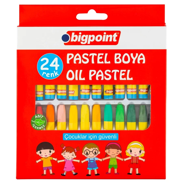 Bigpoint Pastel Boya 24 Renk - Image 1