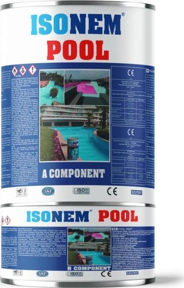 İsonem Pool Havuz Boyası 4,5kg Beyaz - Image 1