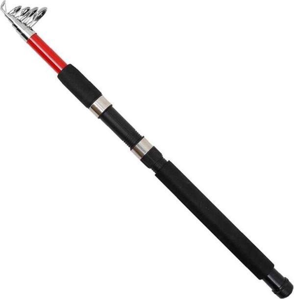 FreeCamp Patriot Teleskopik Olta Kamışı 240cm Kırmızı - Image 1