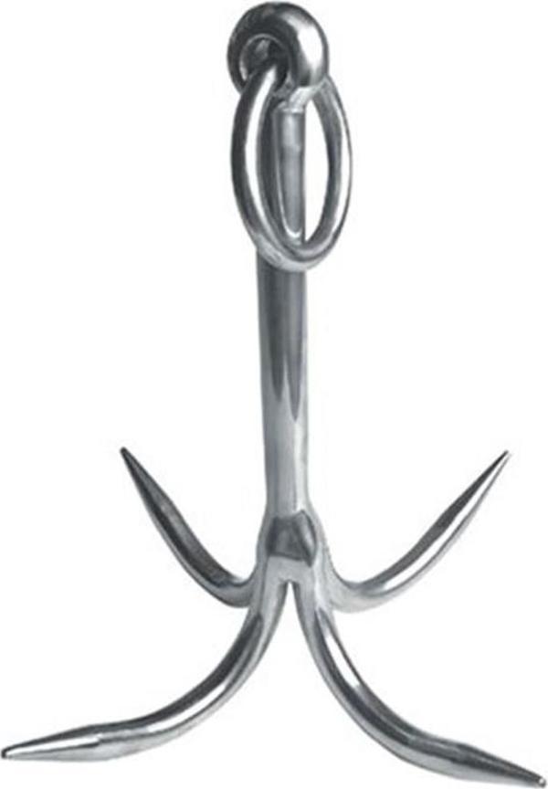 Krom Dört Tırnaklı Şemsiye Çapa 2kg - Image 1
