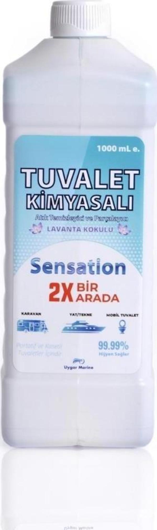Sensation Karavan Tekne Tuvalet Kimyasalı  1lt - Image 1