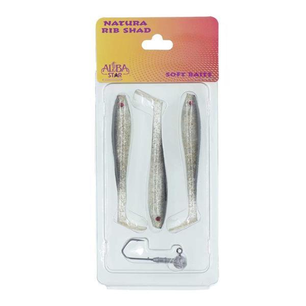 Albastar Natura Rib Shad Sahte Balık 90mm 06 - Image 1