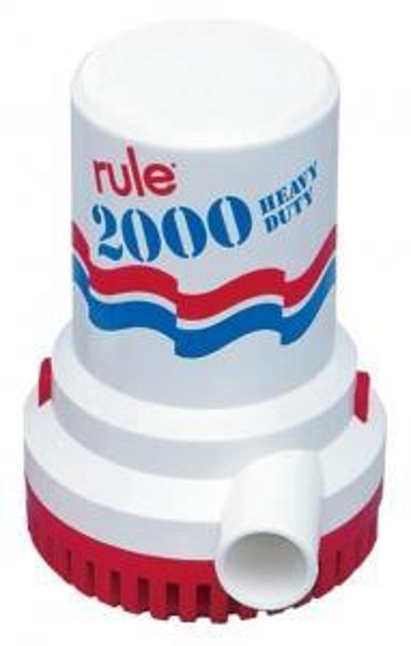 Rule 2000 Gl/Saat Sintine Pompası 12v - Image 1