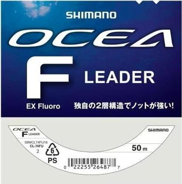 Shimano Ocea EX Fluoro Leader Misina 50m 20lb - Image 1