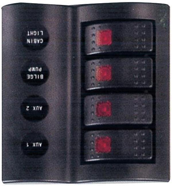 Bfy Switch Panel Otomatik Sigortalı Işıklı - B.S 8'li - Image 1