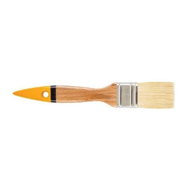 İzmir Fırça Luna Black Ağaç Saplı Kestirme Fırça 1.5" - Image 1
