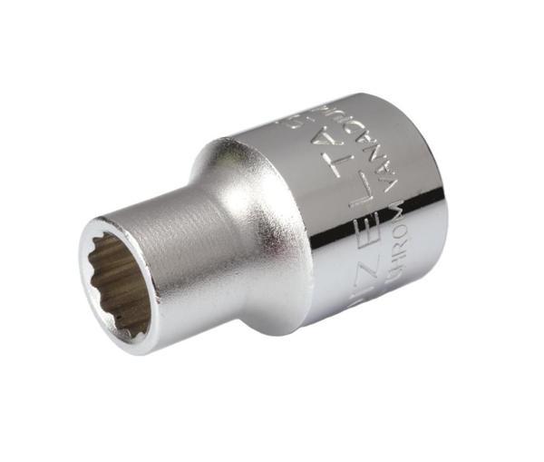İzeltaş 1/2" Lokma Anahtar Oniki Köşe 17mm - Image 1