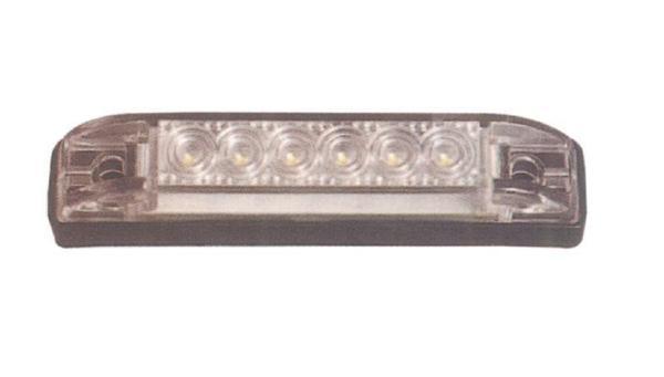 Saray Basamak Lambası 6 Ledli 12v  Beyaz - Image 1