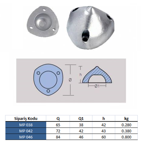 Best Max Prop Tutya MP038 - Image 1
