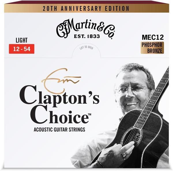 Martin MEC12LTD20 Claptons Choice Akustik Gitar Teli 012 Set 20. Yıldönümü - Image 1