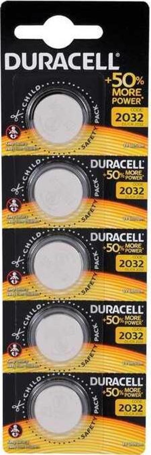 Duracell CR2032 Lıthıum 3V Pil 5'li - Image 1