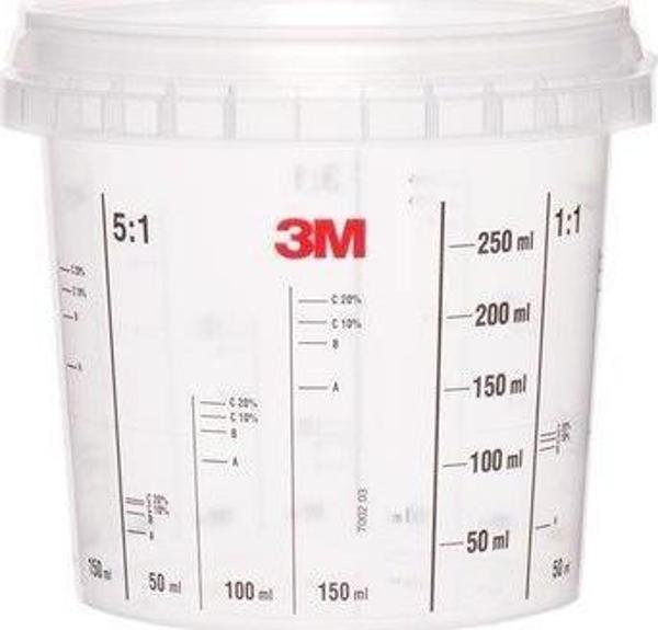 3M Kapaksız Boya Hazırlama Kabı  1550ml - Image 1