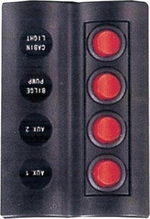 Bfy Switch Panel Otomatik Sigortalı Işıklı - A.S 8'li - Image 1