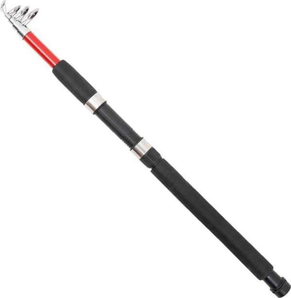 FreeCamp Patriot Teleskopik Olta Kamışı 180cm Kırmızı - Image 1
