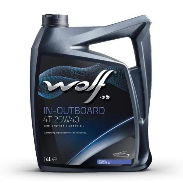 Wolf 25W-40 Yarı Sentetik Motor Yağı  4lt - Image 1