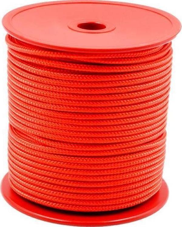 Mol Halat Kırmızı Kırcala İpi 1kg 2mm - Image 1