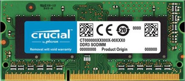 Crucıal 8Gb Ddr3L 1600Mhz Cl11 Notebook Ram Ct102464Bf160B (1.35V) - Image 1