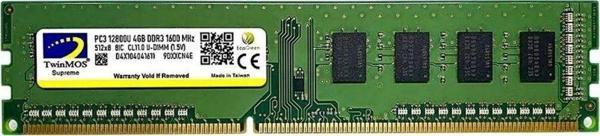 4 GB DDR3 1600 TWINMOS 1.5V DT MDD34GB1600D - Image 1