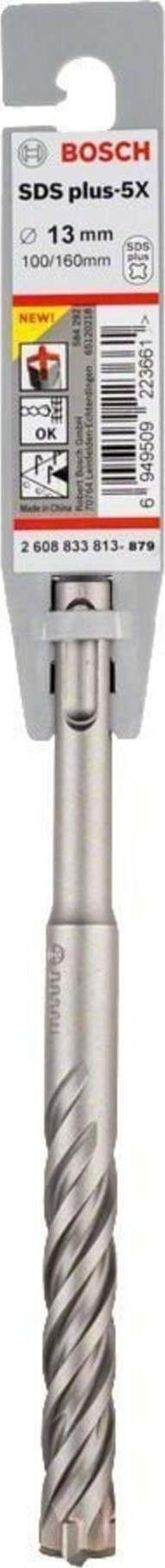 Sds Plus-5x Beton Delme Ucu 13x160 Mm 2 608 833 813 - Image 1
