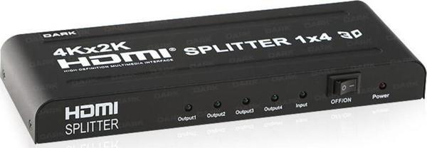 DK-HD-SP4X1 1 GİRİŞ 4 ÇIKIŞLI 4K HDMI ÇOKLAYICI SPLITTER - Image 1