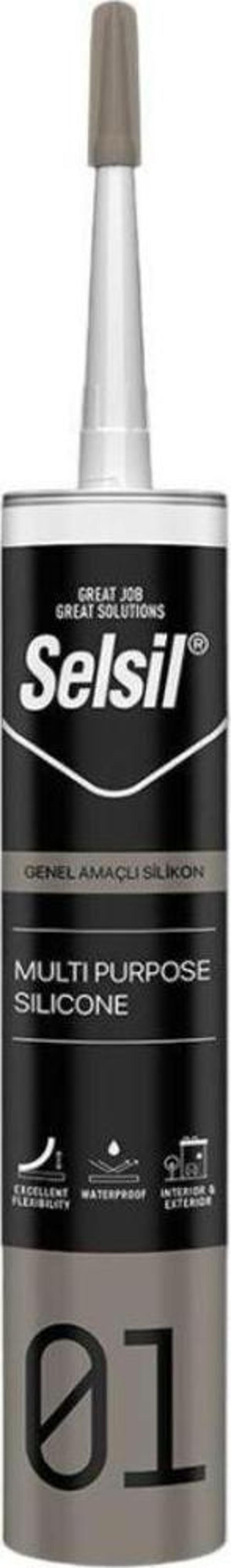 01 Silikon Genel Amaçlı Beyaz 280 gr - Image 1