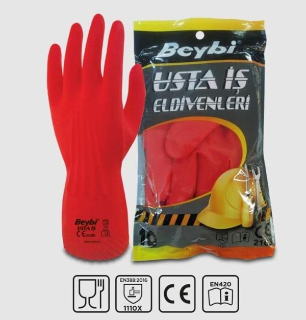 Usta İş Lateks Eldiven NO:9 - Image 1