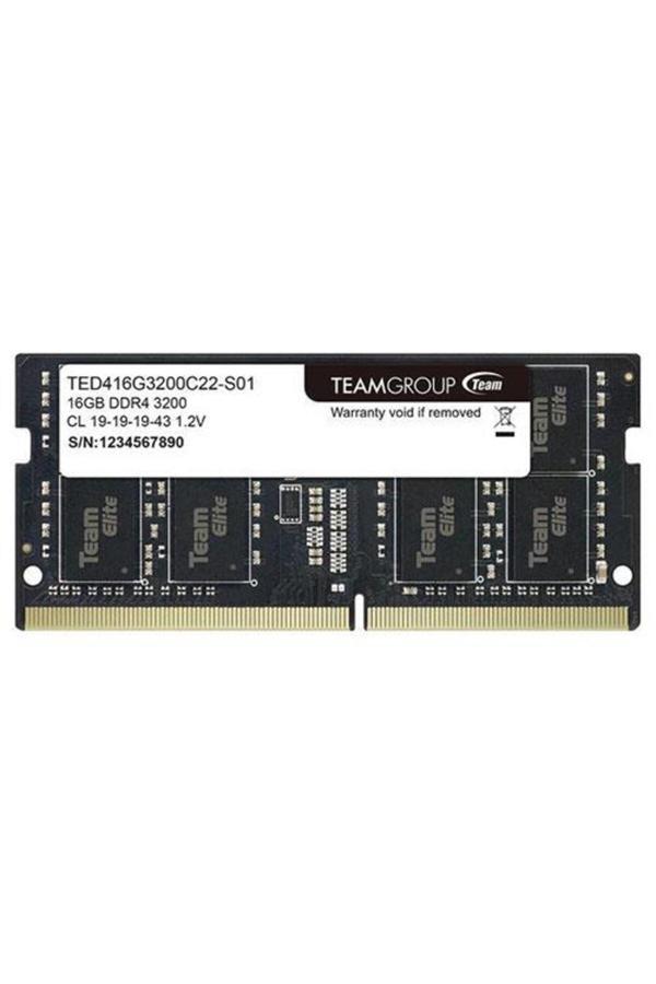 Elite 16GB DDR4 3200MHZ CL22 TED416G3200C22-S01 Sodimm Ram - Image 1
