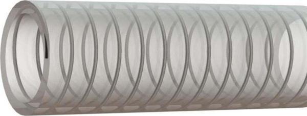 50 mm Şeffaf Çelik Telli Emiş Hortumu 2 Metre - Image 1
