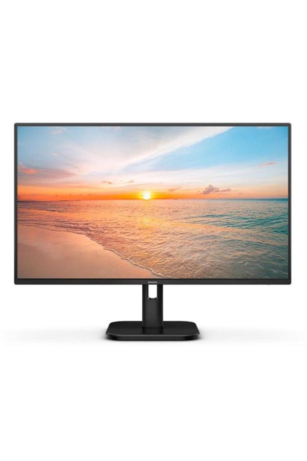23.8 PHILIPS 24E1N1100A/00 IPS 1MS 100MHZ 1XVGA 1XHDMI FHD 1920X1080 HOPARLÖR FLICKER-FREE VESA SİY - Image 1