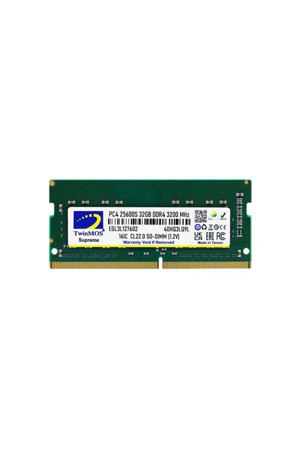 32 GB DDR4 3200MHZ TWINMOS NB MDD432GB3200N - Image 1