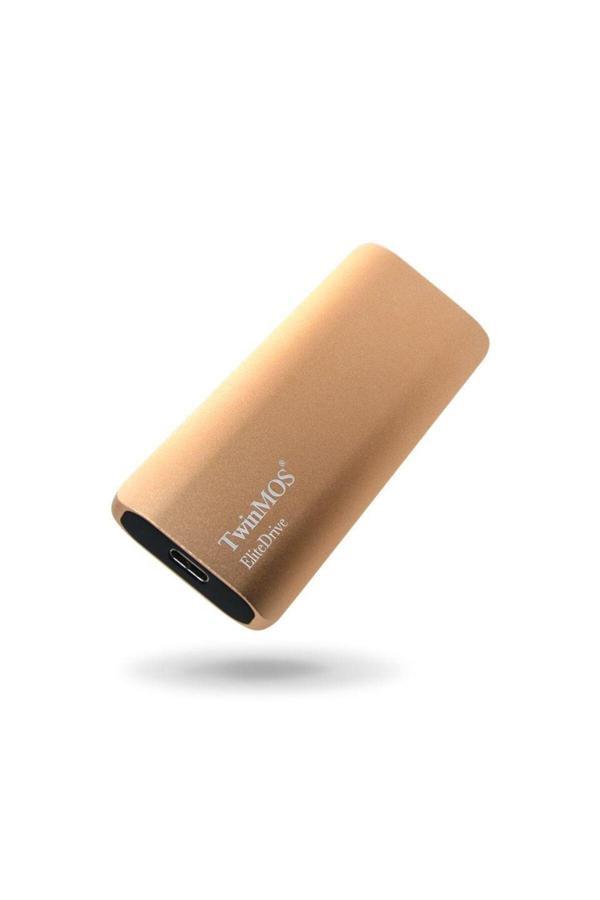512 GB TWINMOS EXT SSD USB3.2/TYPEC GOLD PSSDFGBMED32-G - Image 1