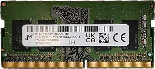 4GB DDR4 3200Mhz 1Rx16 CL22 Notebook Ram (Kutusuz) (1.2V) - Image 1