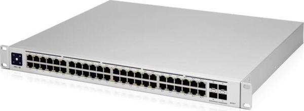USW-PRO-48-POE 48 PORT GIGABIT + 4X10GB SFP UPLINK 600W POE YÖNETİLEBİLİR RACKMOUNT SWITCH - Image 1
