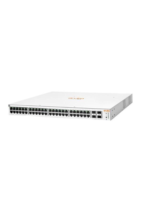 HPE ARUBA ION JL686B 1930 48 PORT GIGABIT+4X10GB SFP YÖNETİLEBİLİR L2+ RACKMOUNT 370W POE SWITCH - Image 1