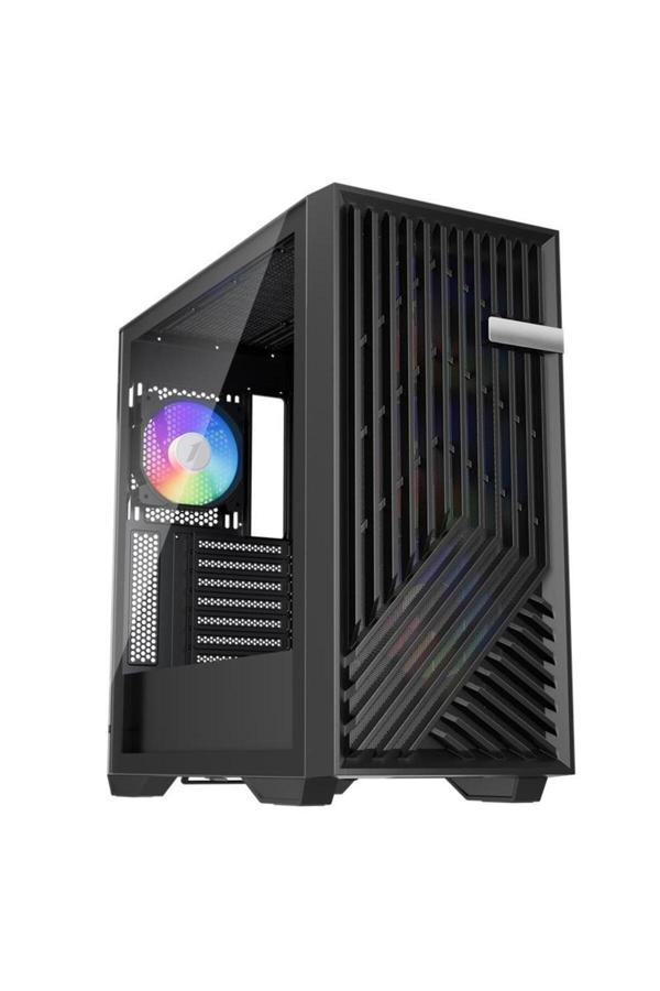 FD8 SİYAH 850W 80+ GOLD FULL MODÜLER ATX 3.1/PCIE 5.1 ARGB 6X12CM FAN TEMPERLİ CAM MESH - Image 1