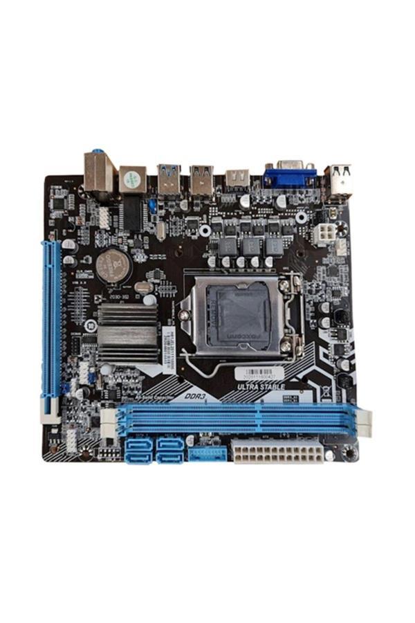 INTEL H81JEL DDR3 1600 VGA HDMI LAN 1150P (4. Nesil) - Image 1