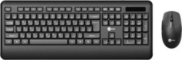 Lecoo Kw202 Siyah Kablosuz Klavye & Mouse Set - Image 1