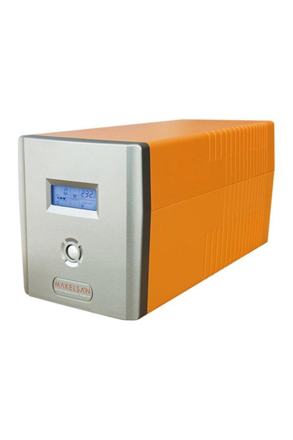LION 1200 VA Line Interactive 5-10 Dk. Lcd Ekran UPS 2*12V 7AH - Image 1