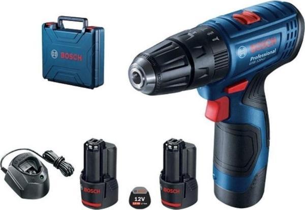 GSB 120-LI Profesyonel 12 Volt 2,0 Ah Çift Akülü Darbeli Delme Vidalama - Image 1